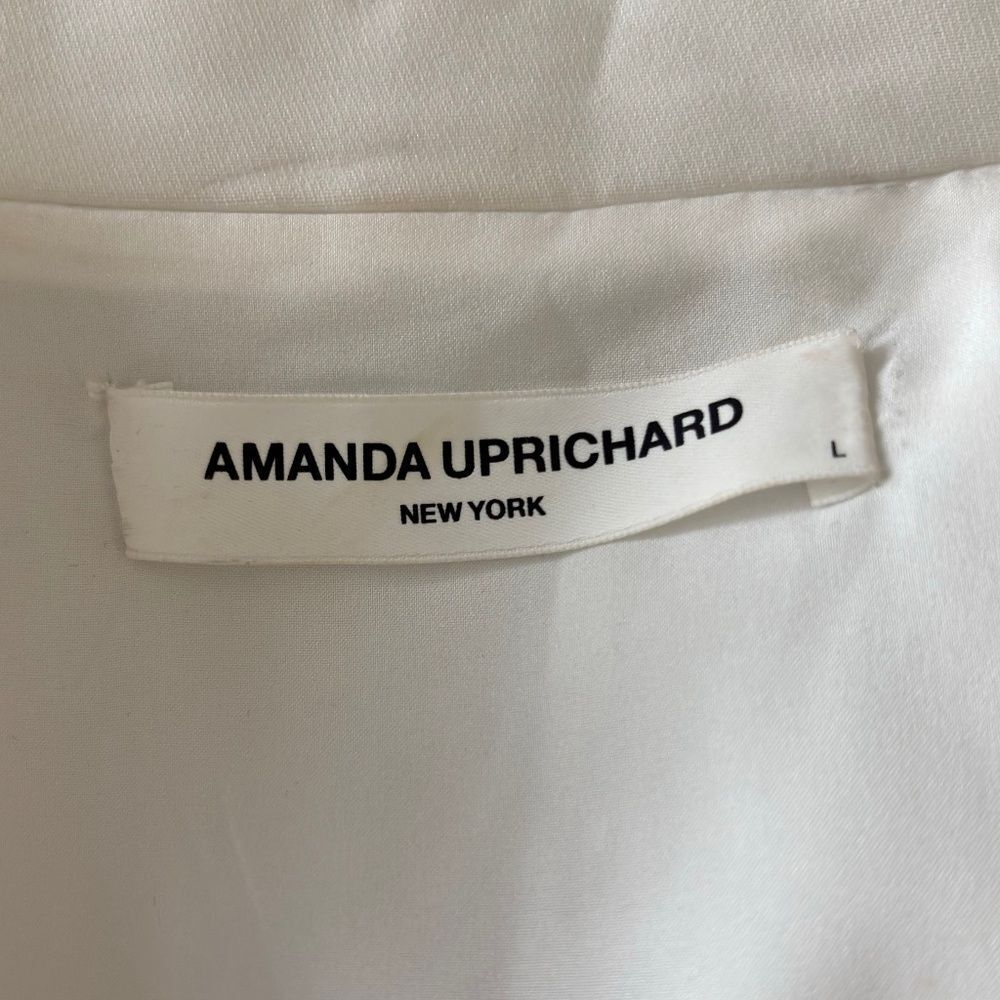 Amanda Uprichard White Mini Dress Elegant and Chic - Picture 12 of 16